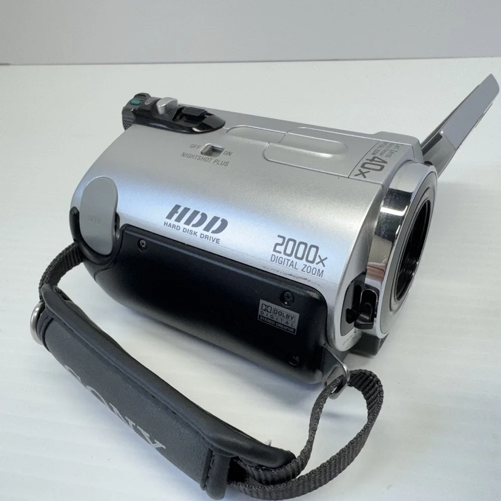 Sony Handycam DCR-SR42 Camcorder 30GB HDD 40x Opt Zoom- Charging Dock And Extras